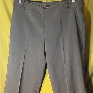 Flirtatious Dress Pants Pull-up  Grey